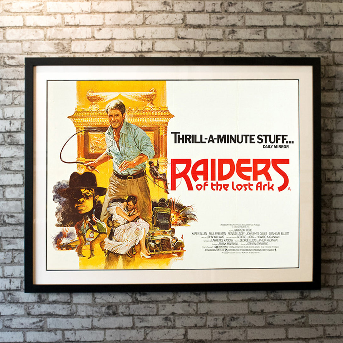 Original Movie Poster of Raiders Of The Lost Ark (1981)