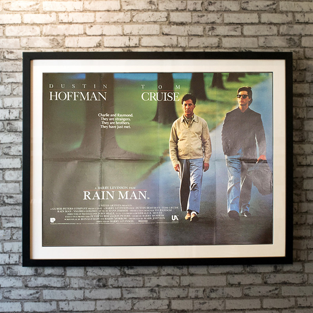Original Movie Poster of Rain Man (1988)