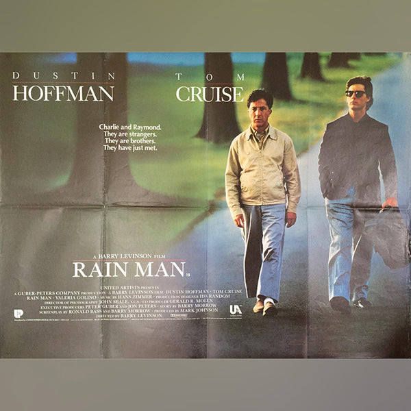 Original Movie Poster of Rain Man (1988)