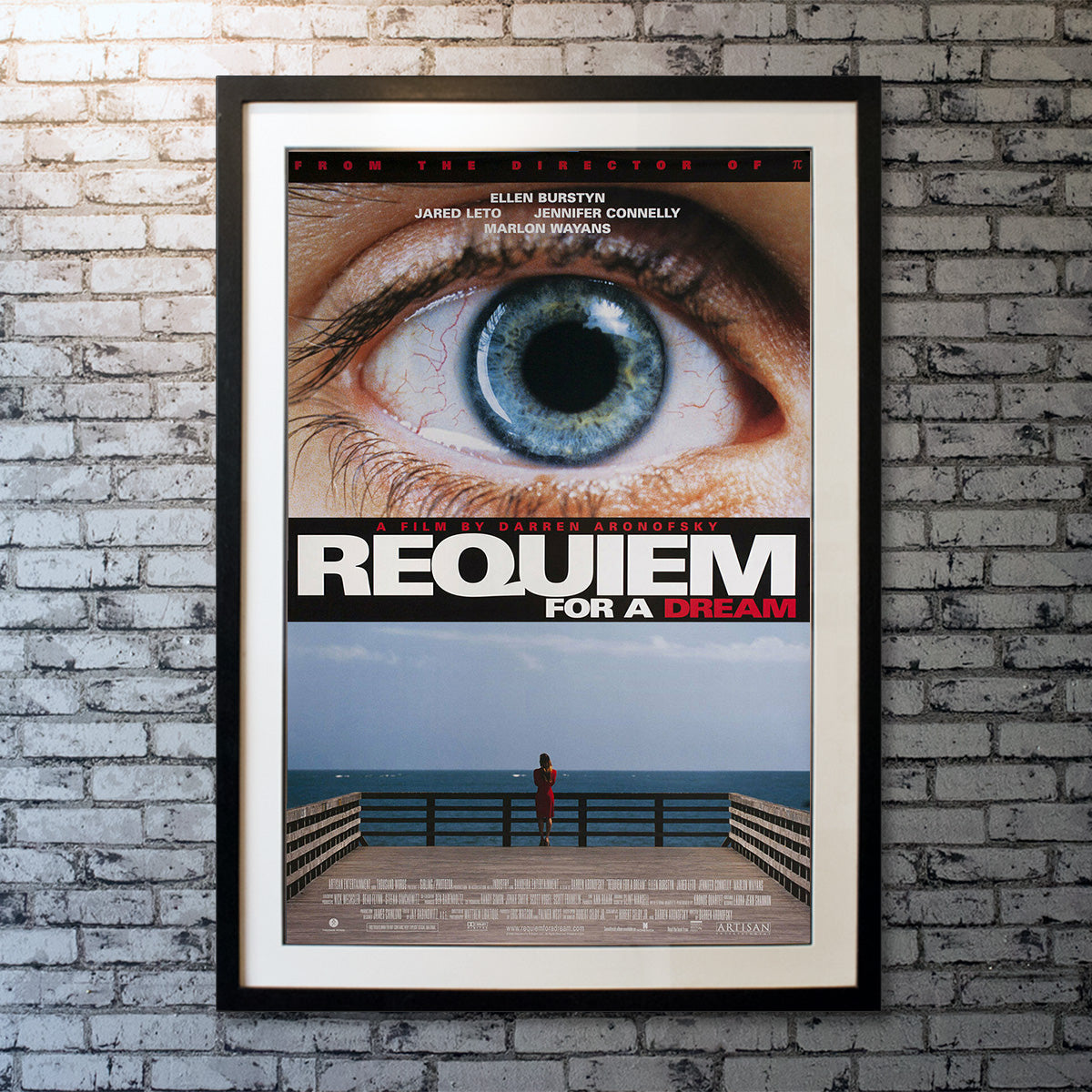 Original Movie Poster of Requiem For A Dream (2000)