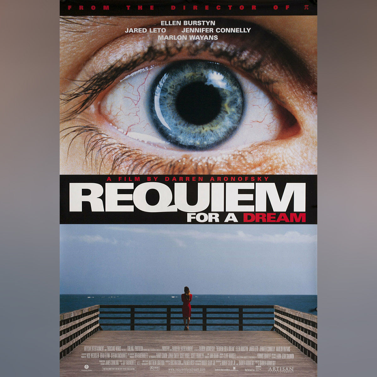 Original Movie Poster of Requiem For A Dream (2000)