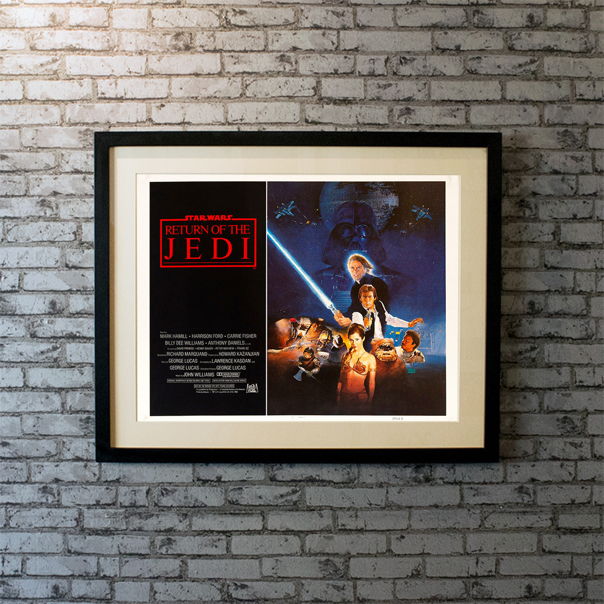 Original Movie Poster of Return Of The Jedi (1983)