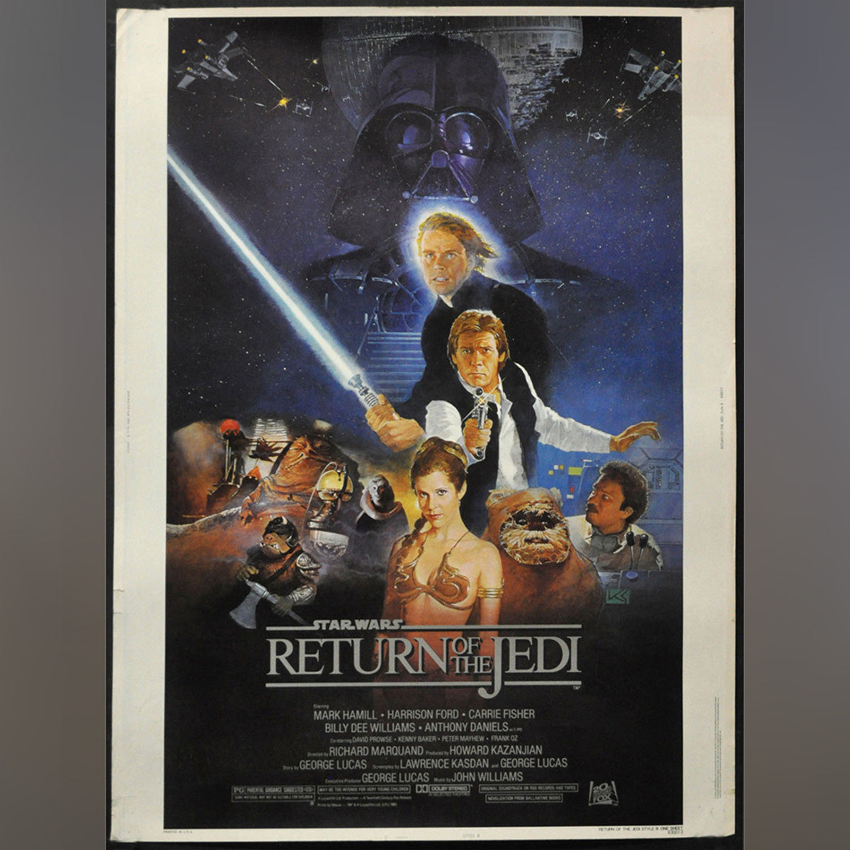 Original Movie Poster of Return Of The Jedi (1983)