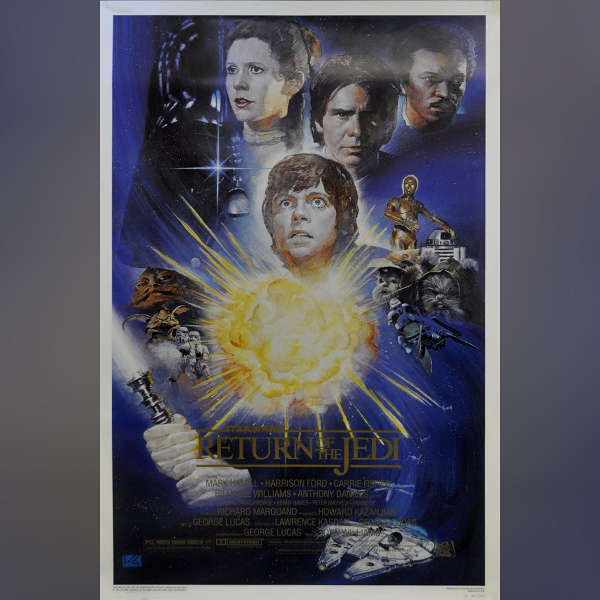 Original Movie Poster of Return Of The Jedi (1994R)