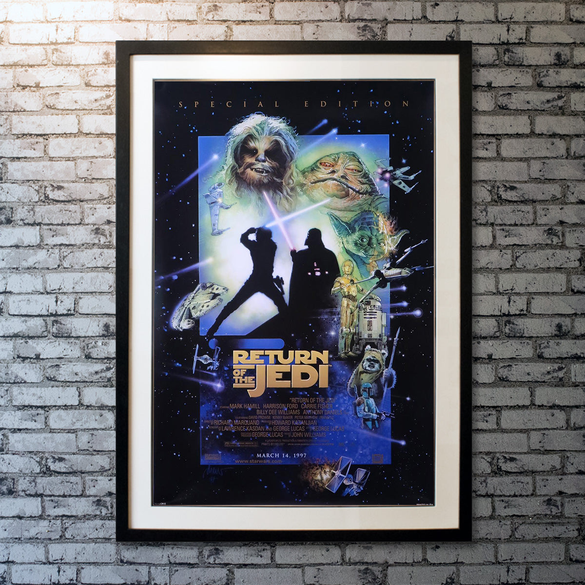 Original Movie Poster of Return Of The Jedi (1997R)