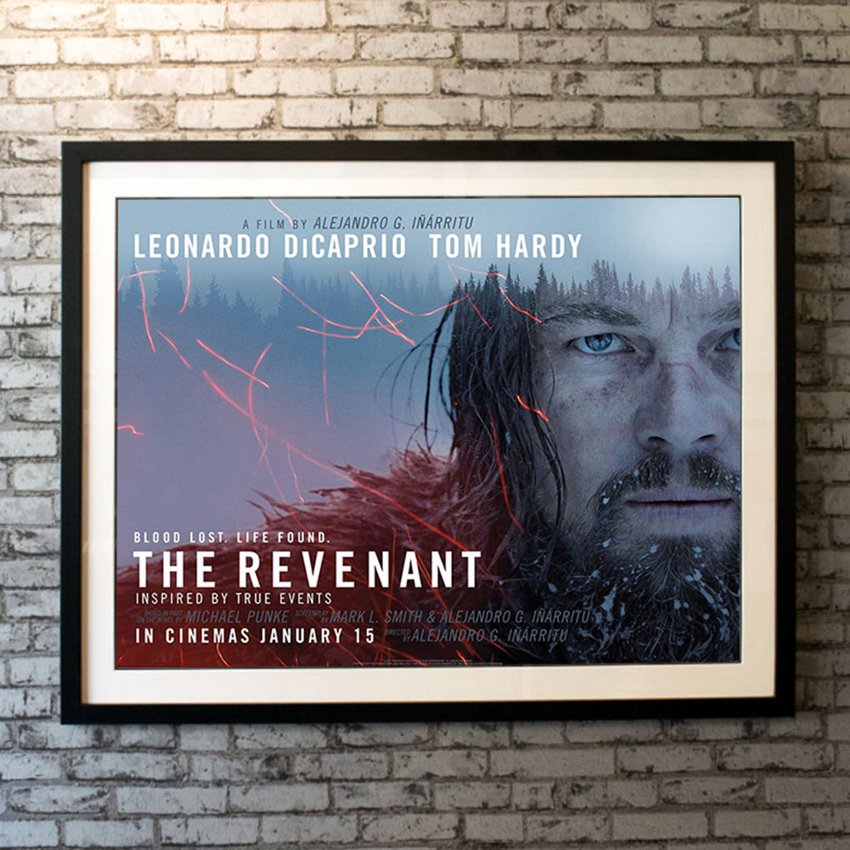Original Movie Poster of Revenant, The (2015)