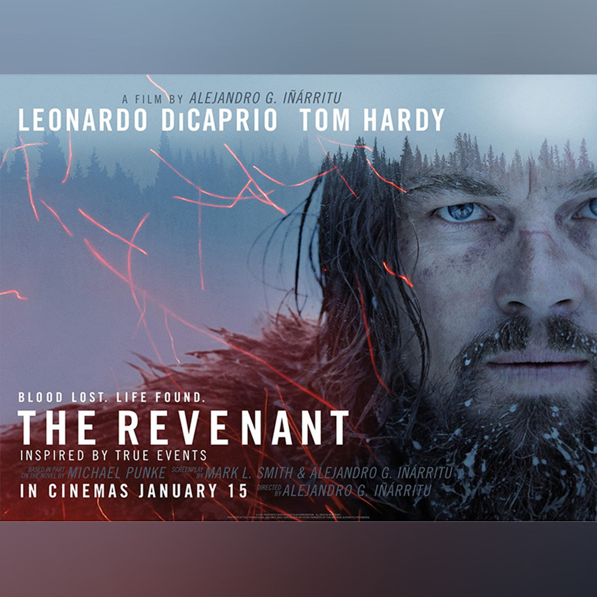 Original Movie Poster of Revenant, The (2015)