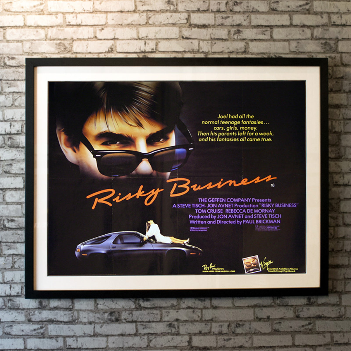 Original Movie Poster of Risky Business (1983)
