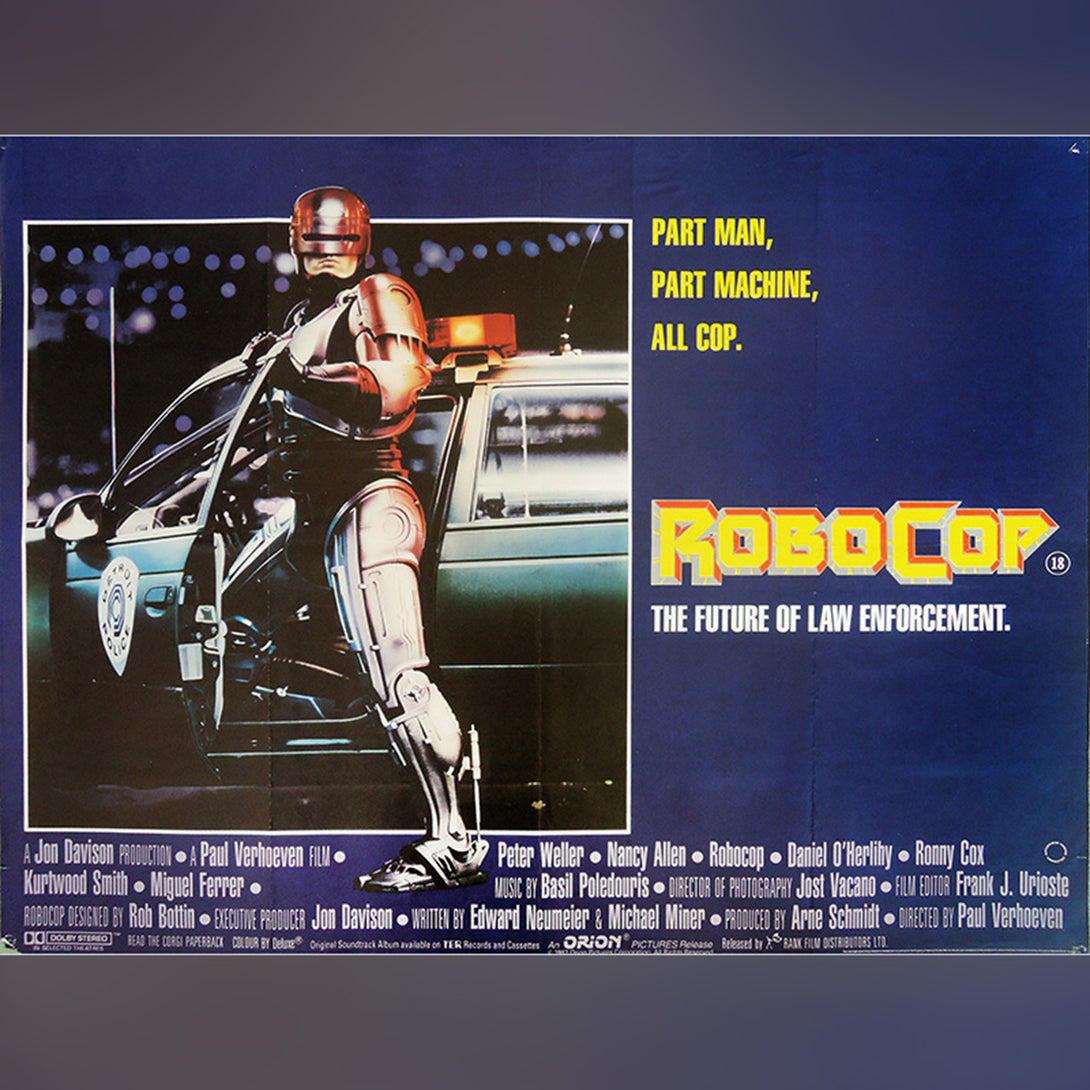 Original Movie Poster of Robocop (1987)