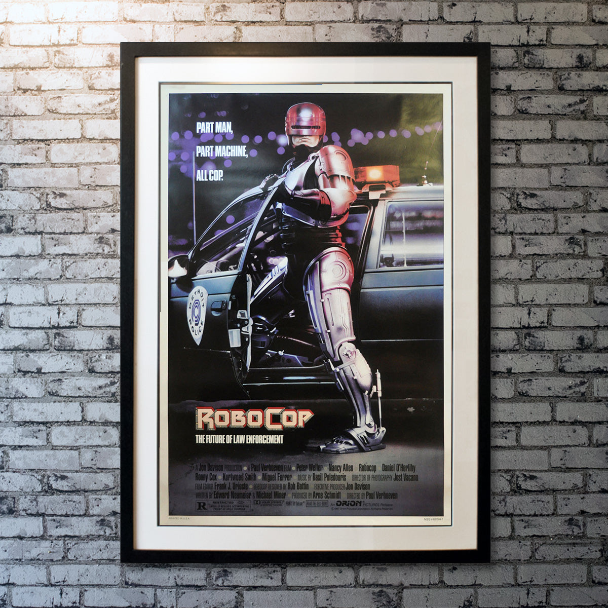 Original Movie Poster of Robocop (1987)