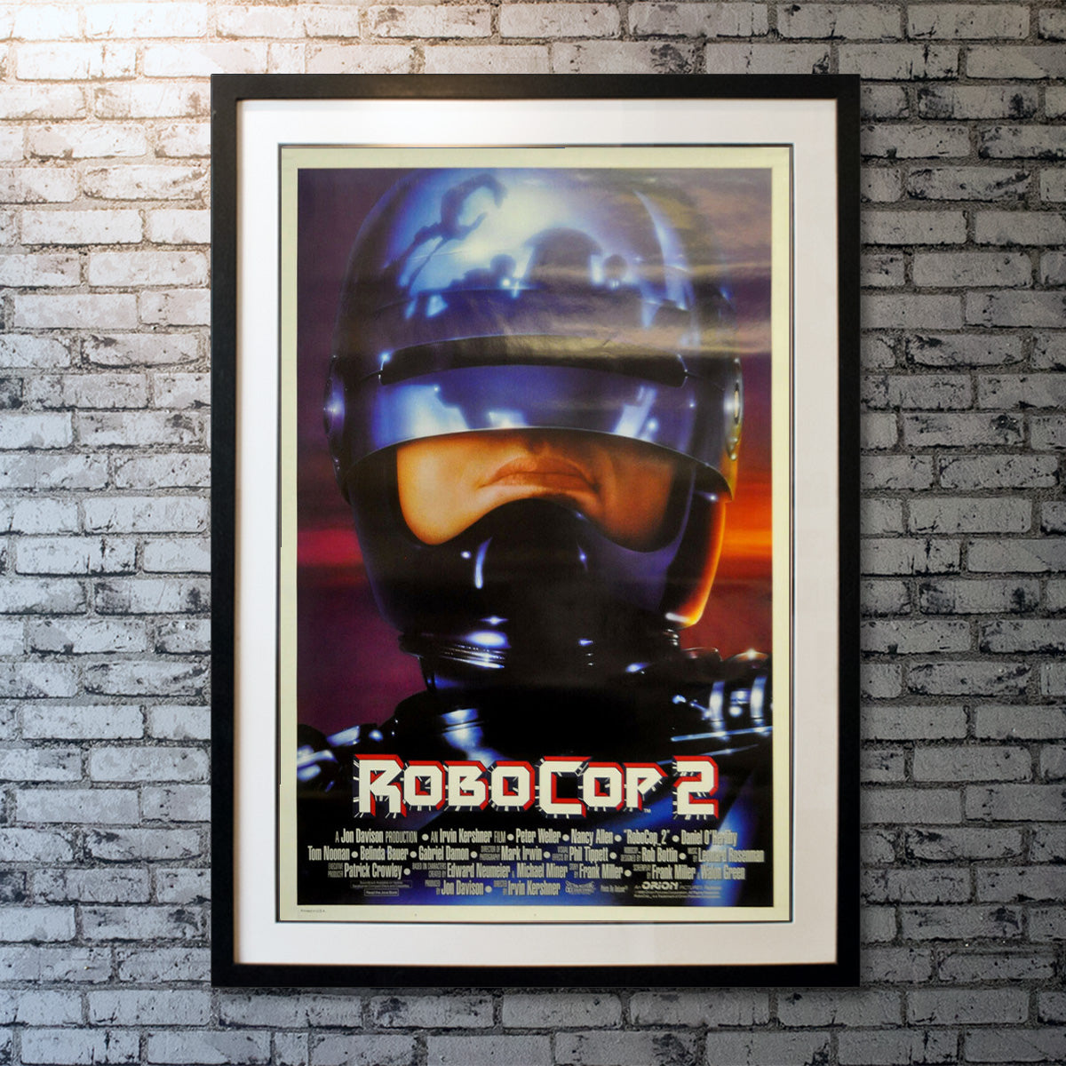 Original Movie Poster of Robocop 2 (1990)