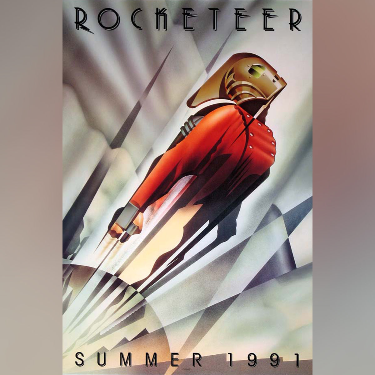 Original Movie Poster of Rocketeer, The (1991)
