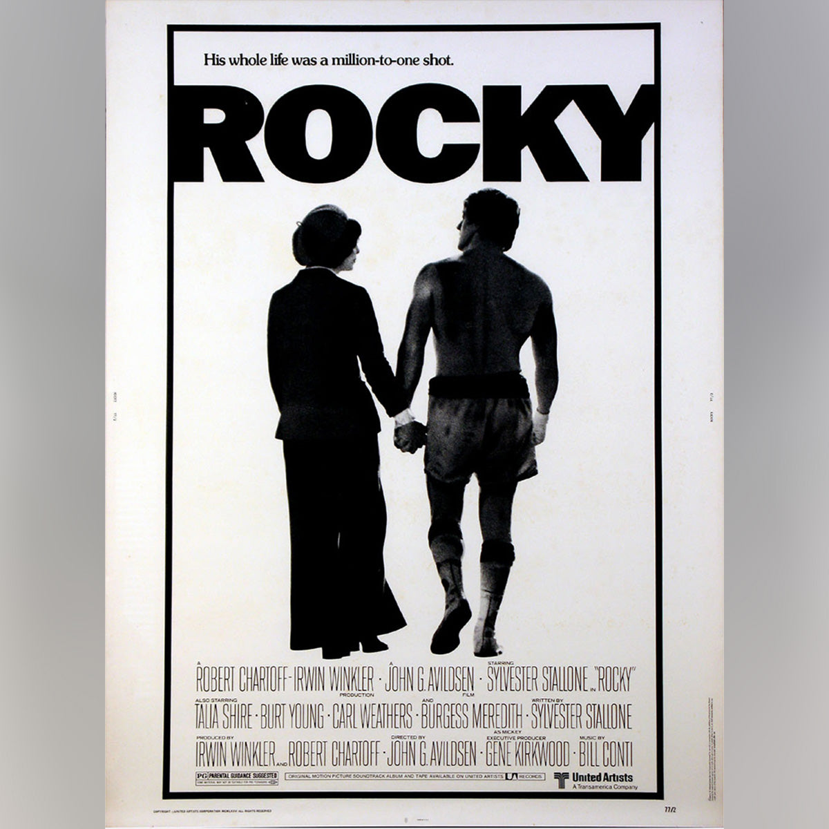 Original Movie Poster of Rocky (1976)