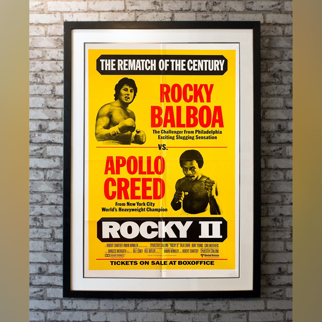 Original Movie Poster of Rocky II (1979)