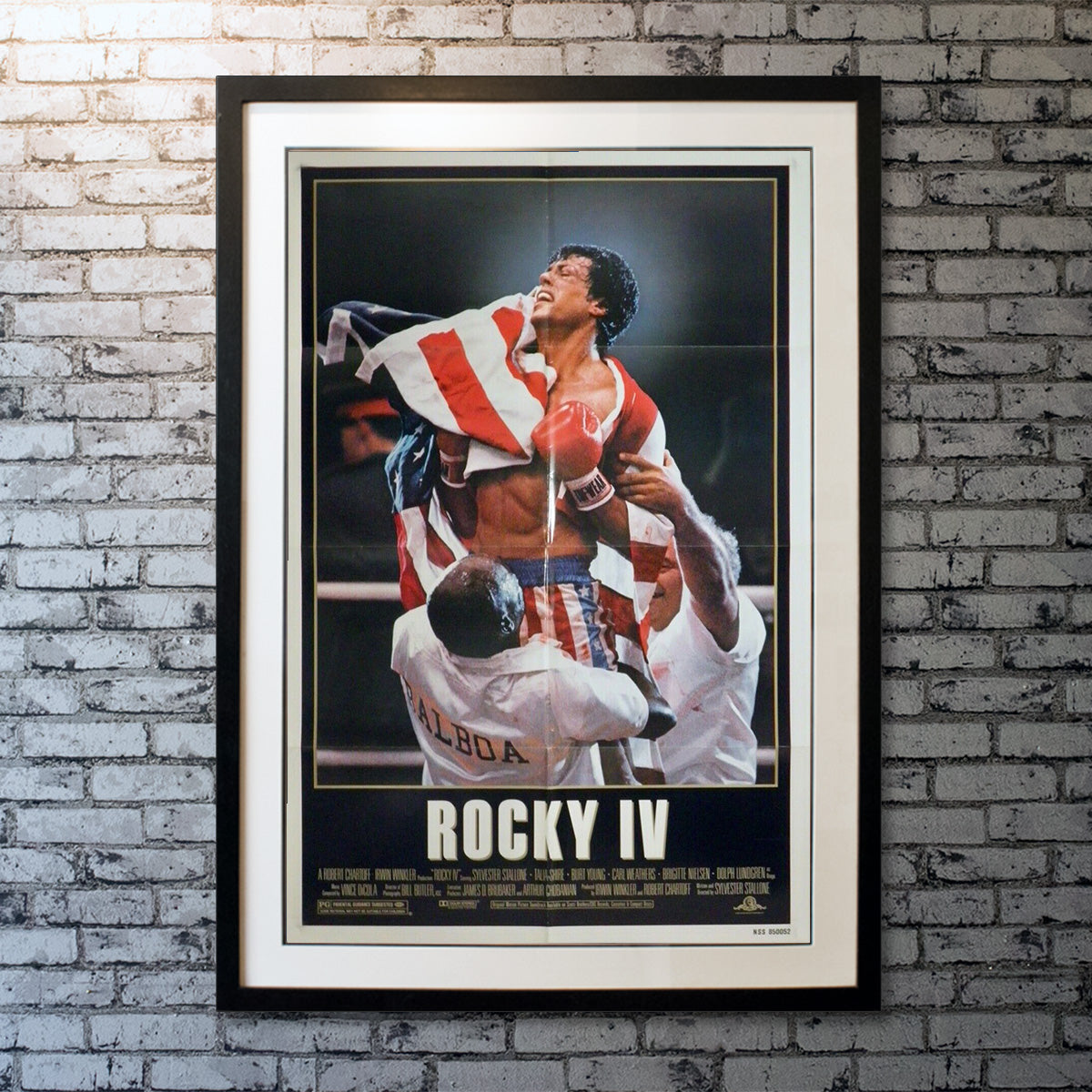 Original Movie Poster of Rocky Iv (1985)