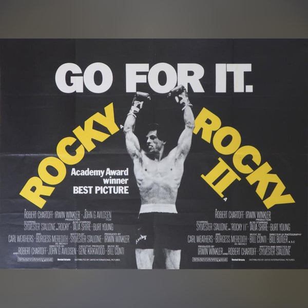 Original Movie Poster of Rocky II (1979)