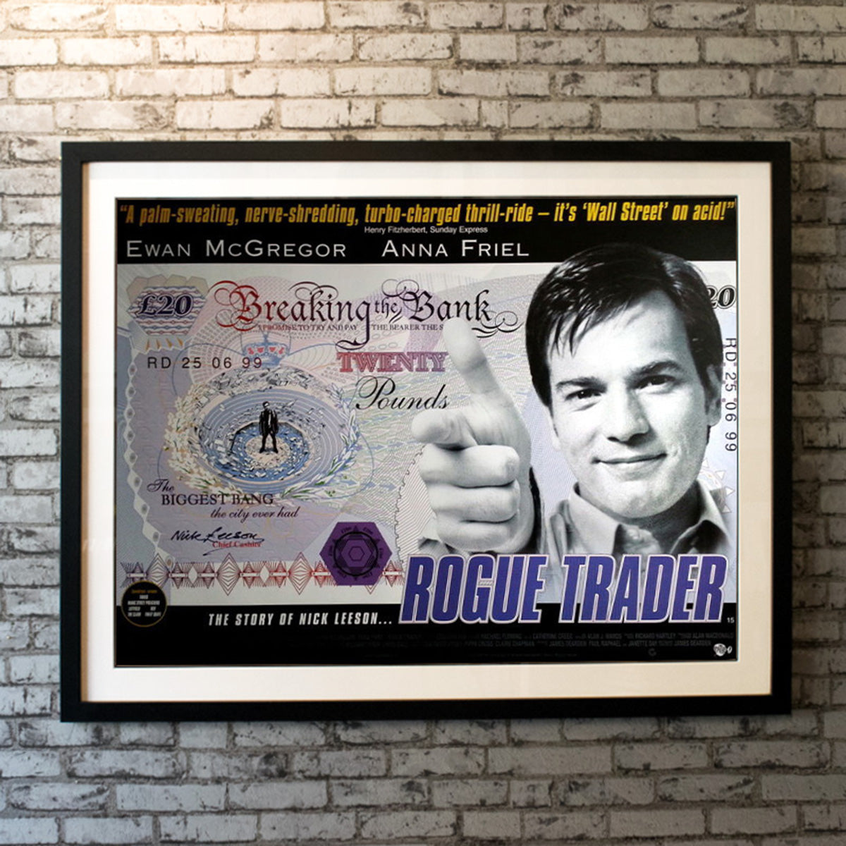 Original Movie Poster of Rogue Trader (2008R)