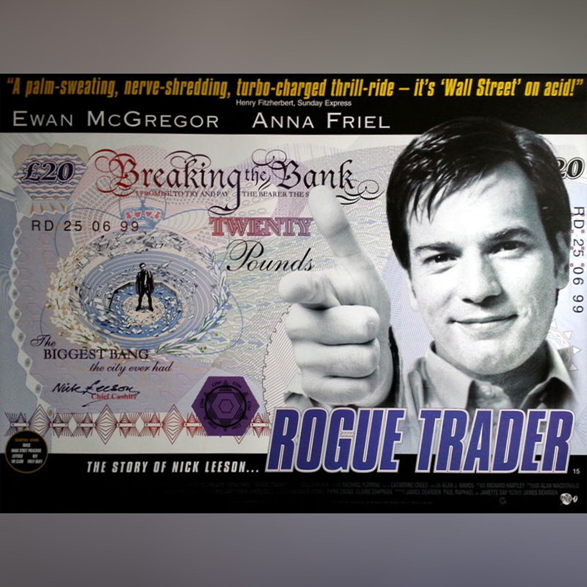Original Movie Poster of Rogue Trader (2008R)