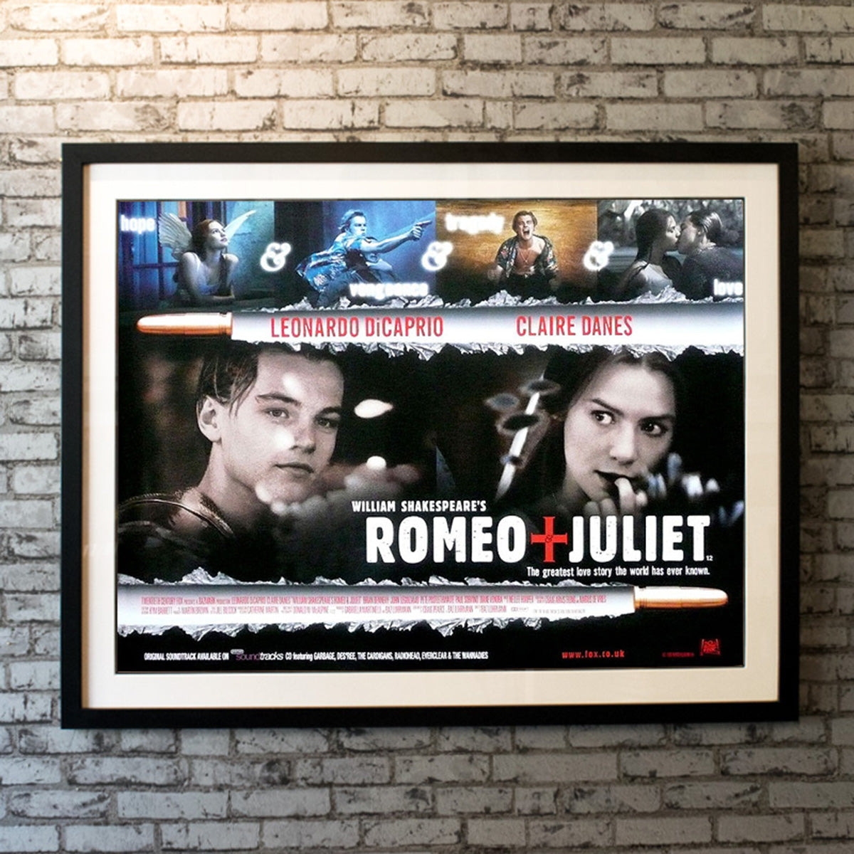 Original Movie Poster of Romeo + Juliet (1996)