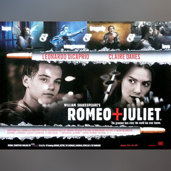 Original Movie Poster of Romeo + Juliet (1996)