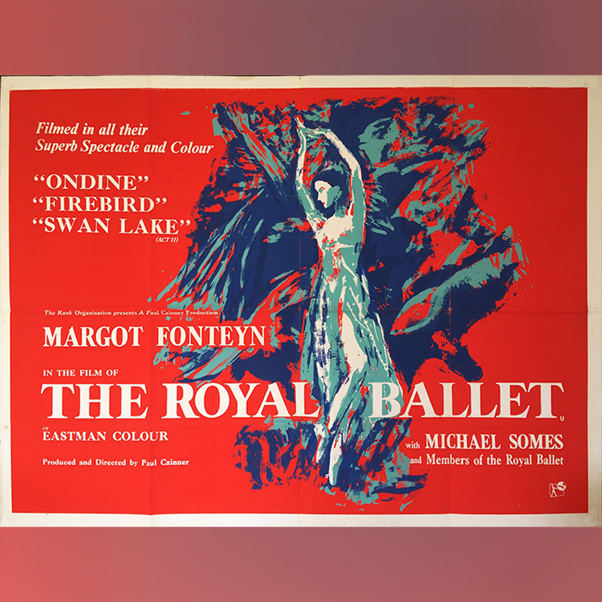 Original Movie Poster of Royal Ballet, The (1960)