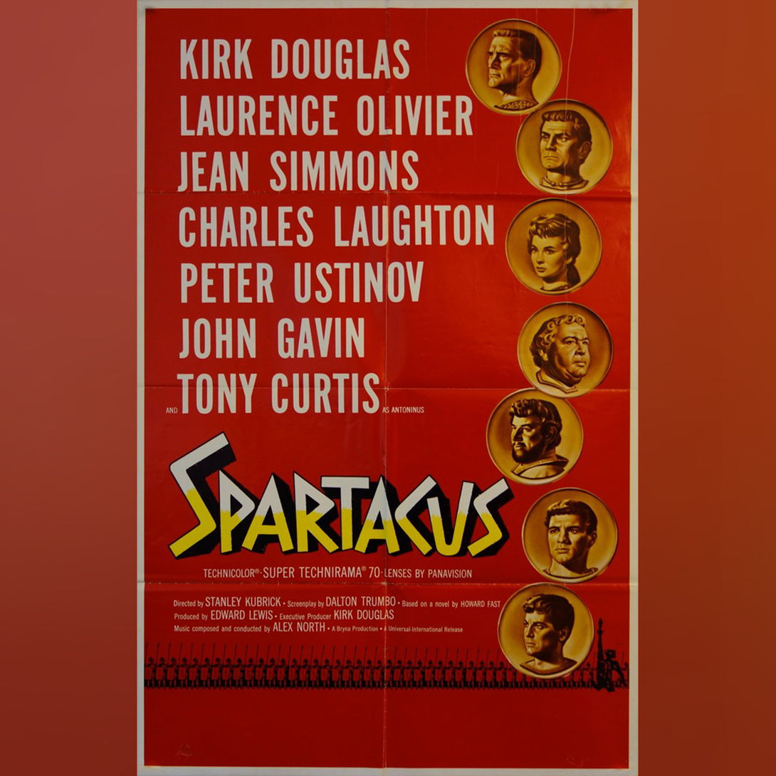 Original Movie Poster of Spartacus (1960)