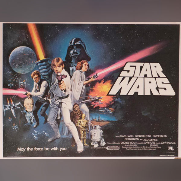 Original Movie Poster of Star Wars (1977)