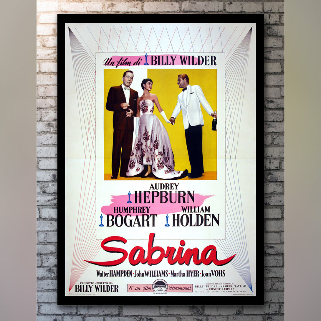 Original Movie Poster of Sabrina (1954)