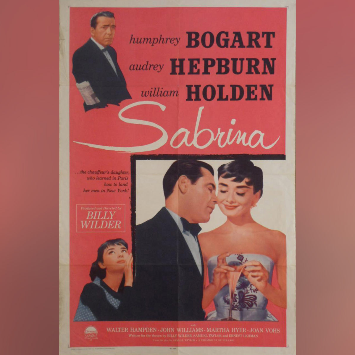 Original Movie Poster of Sabrina (1962R)