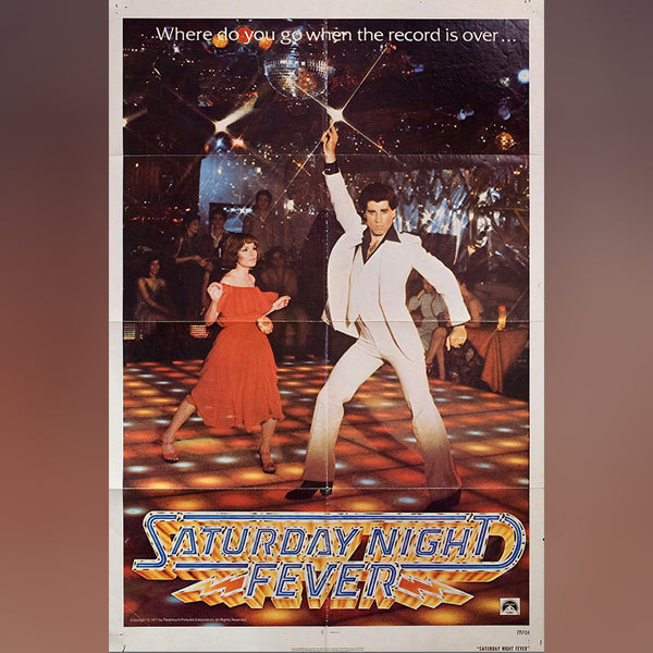 Original Movie Poster of Saturday Night Fever (1977)