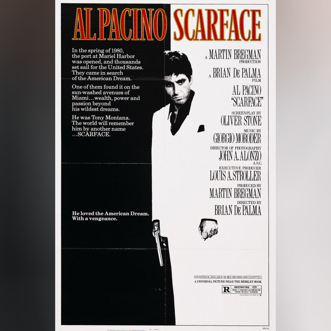 Original Movie Poster of Scarface (1983)