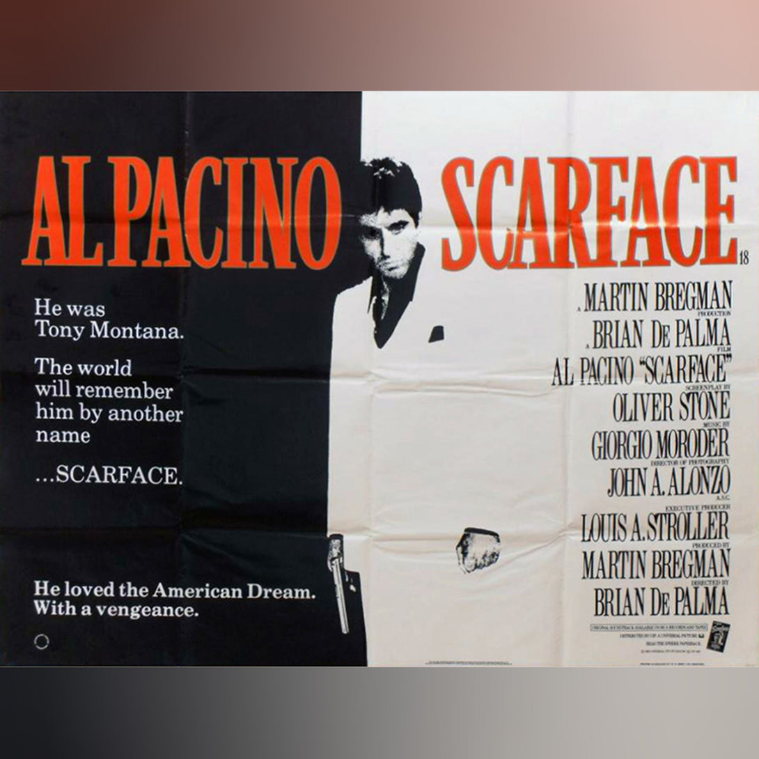 Original Movie Poster of Scarface (1983)