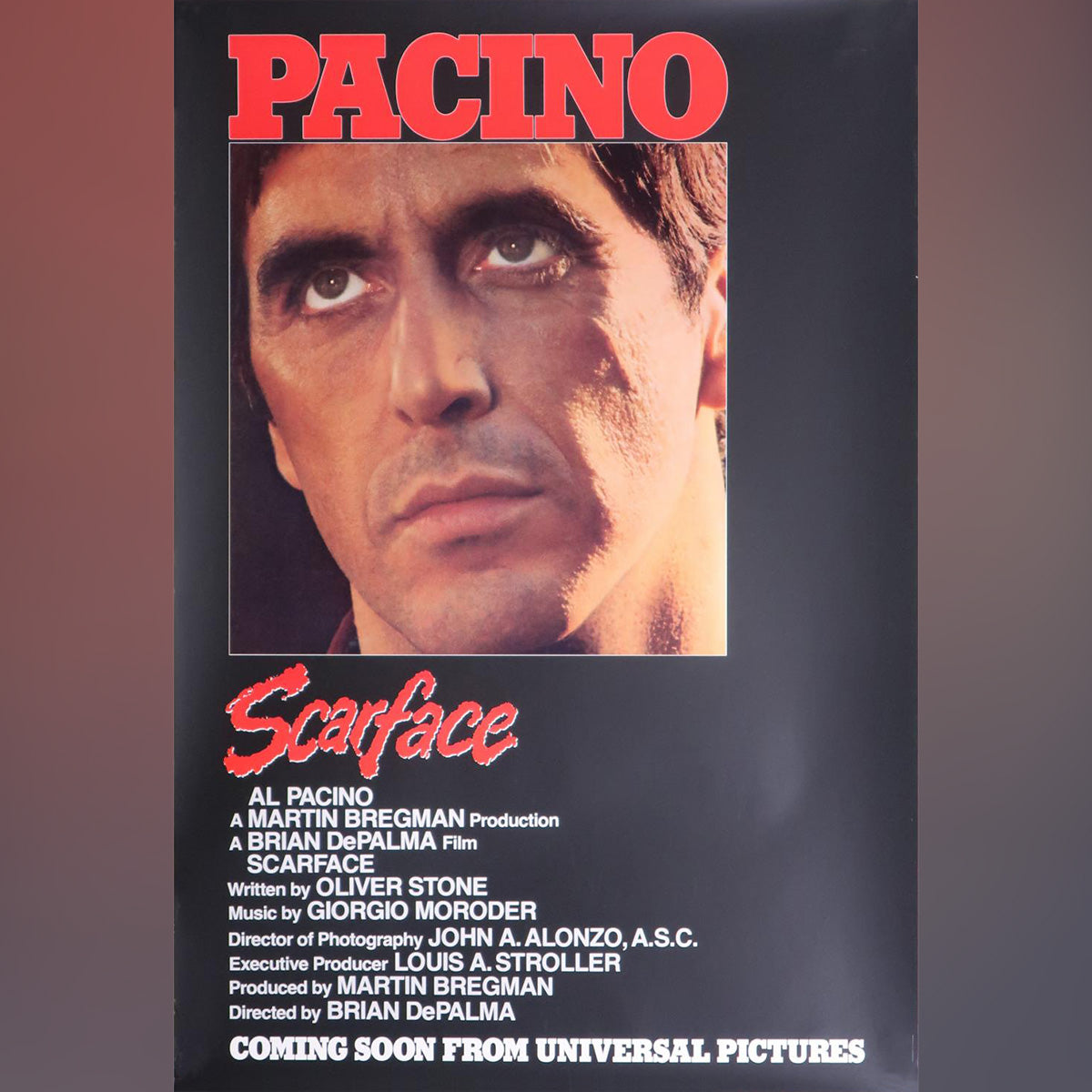 Original Movie Poster of Scarface (1983)