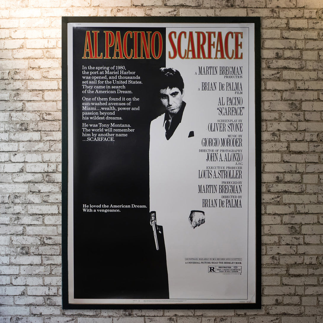 Original Movie Poster of Scarface (1983)