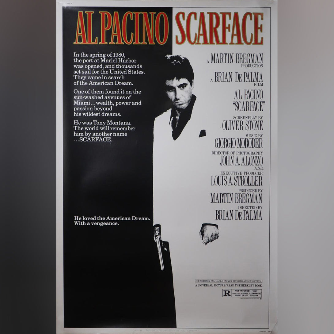 Original Movie Poster of Scarface (1983)