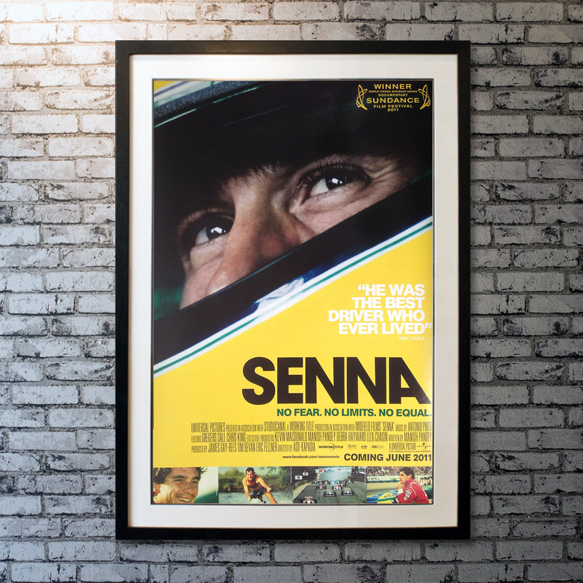 Original Movie Poster of Senna (2010)
