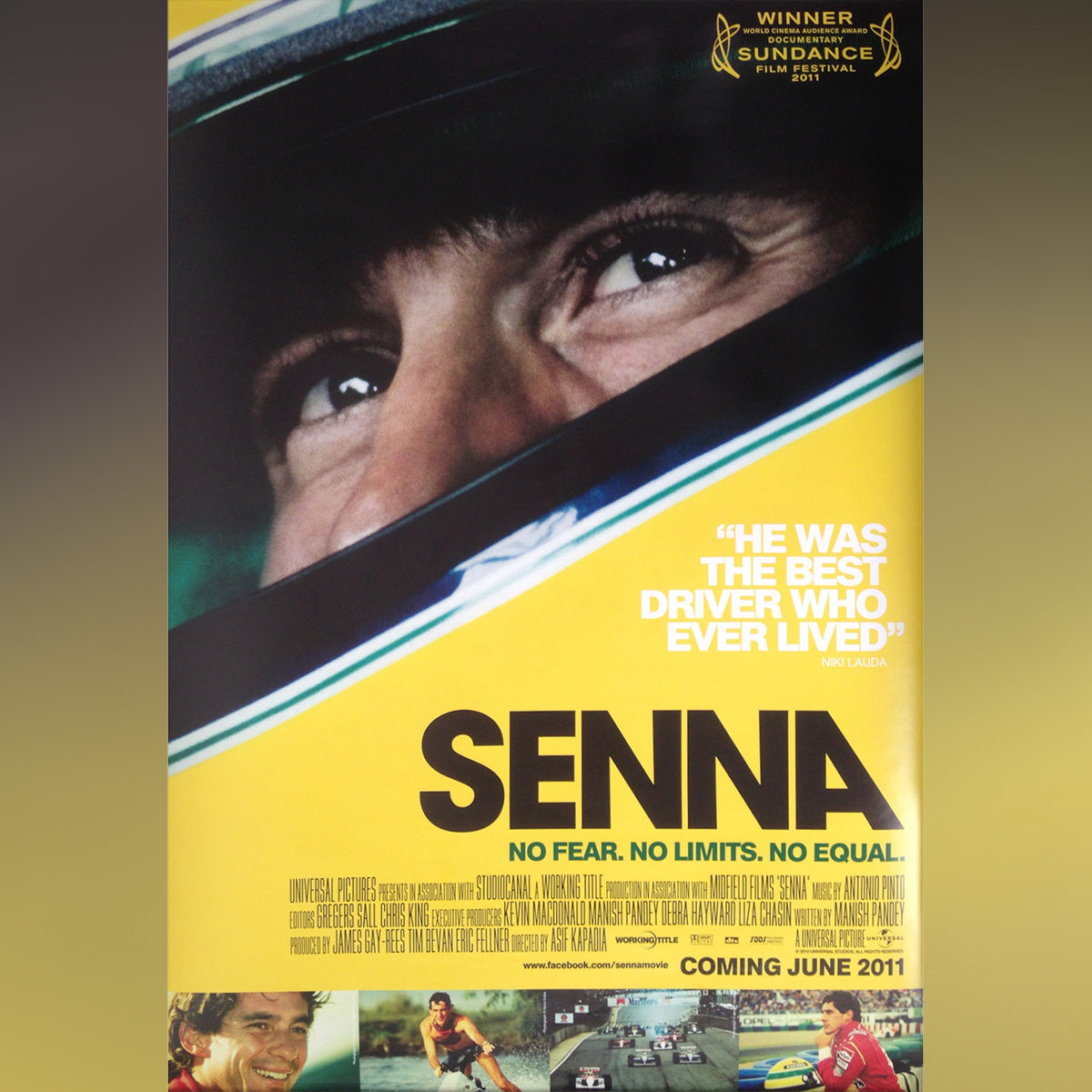 Original Movie Poster of Senna (2010)