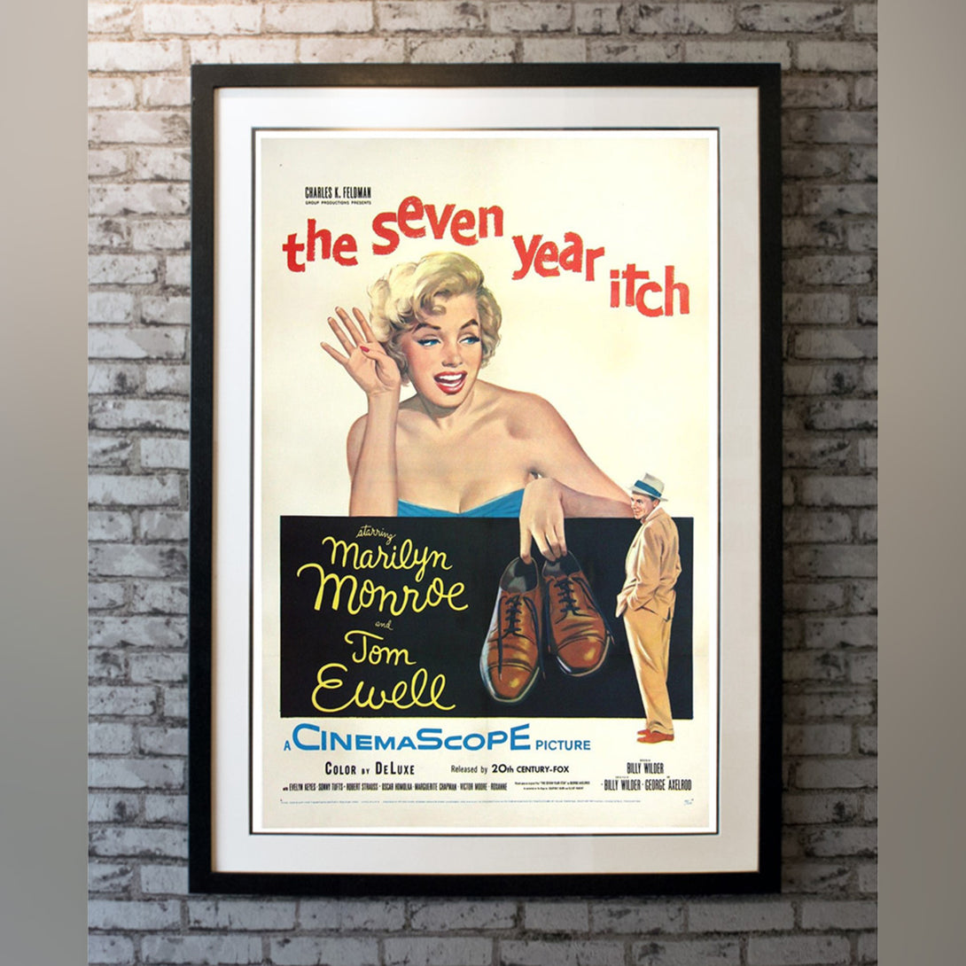 Original Movie Poster of Seven Year Itch, The (1955)