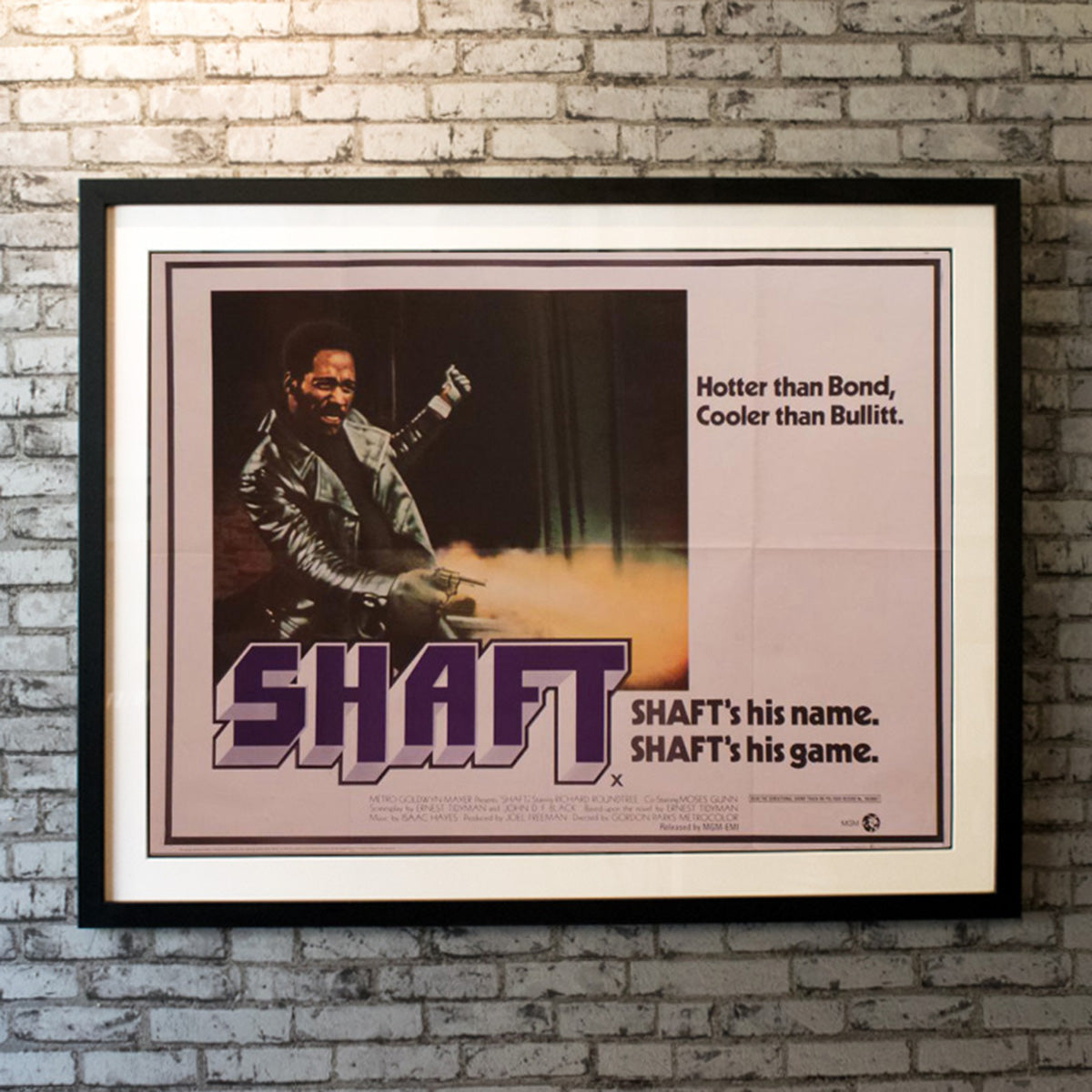 Original Movie Poster of Shaft (1971)