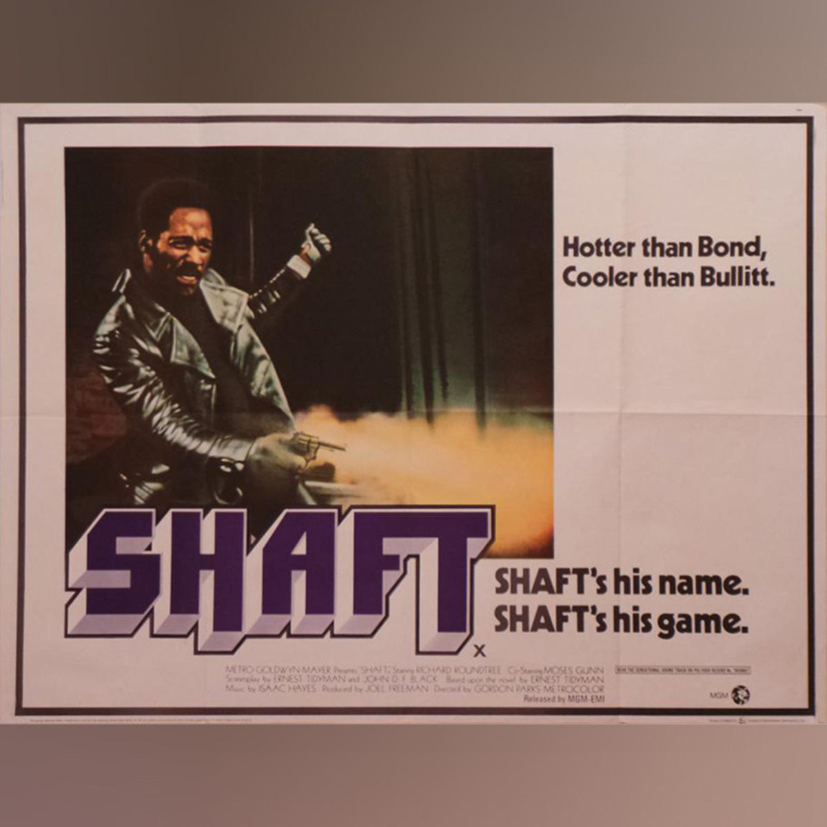 Original Movie Poster of Shaft (1971)