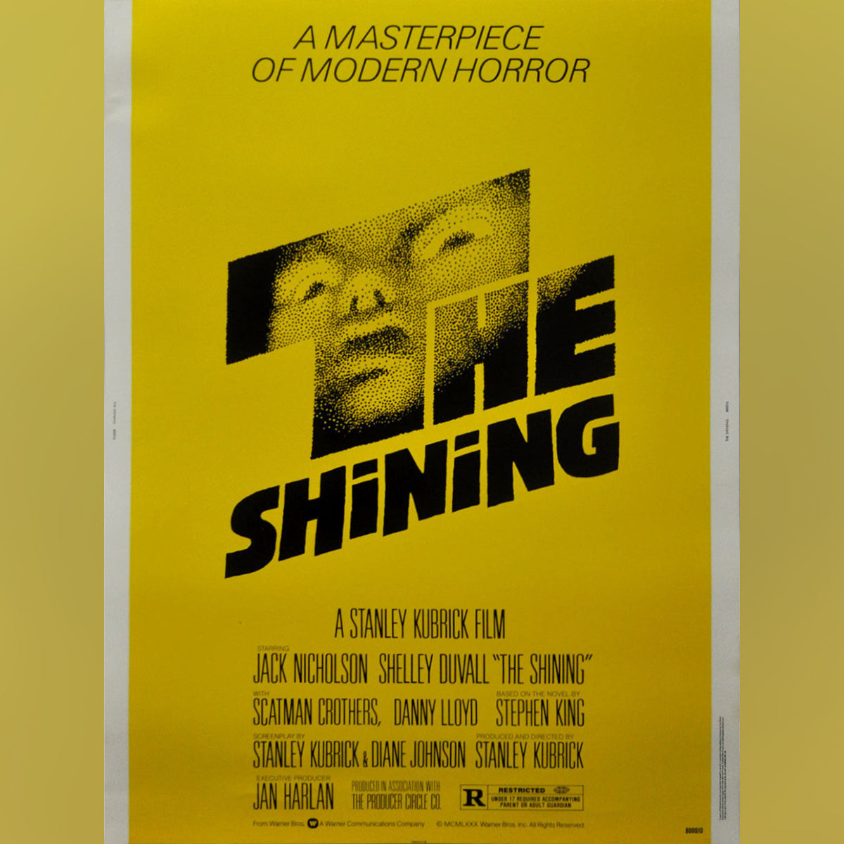Original Movie Poster of Shining, The (1980)