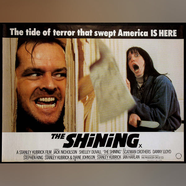 Original Movie Poster of Shining, The (1980)