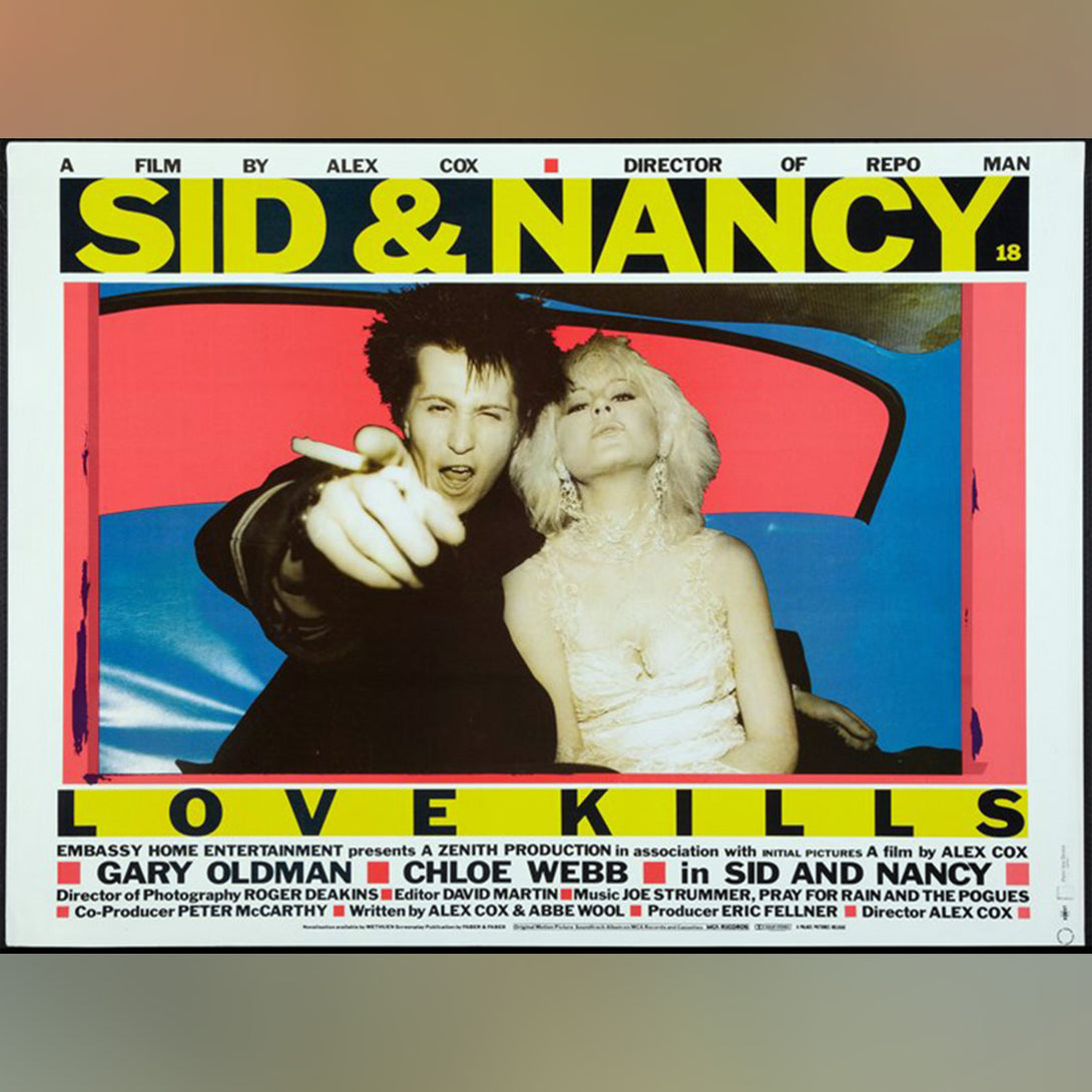 Original Movie Poster of Sid And Nancy (1986)