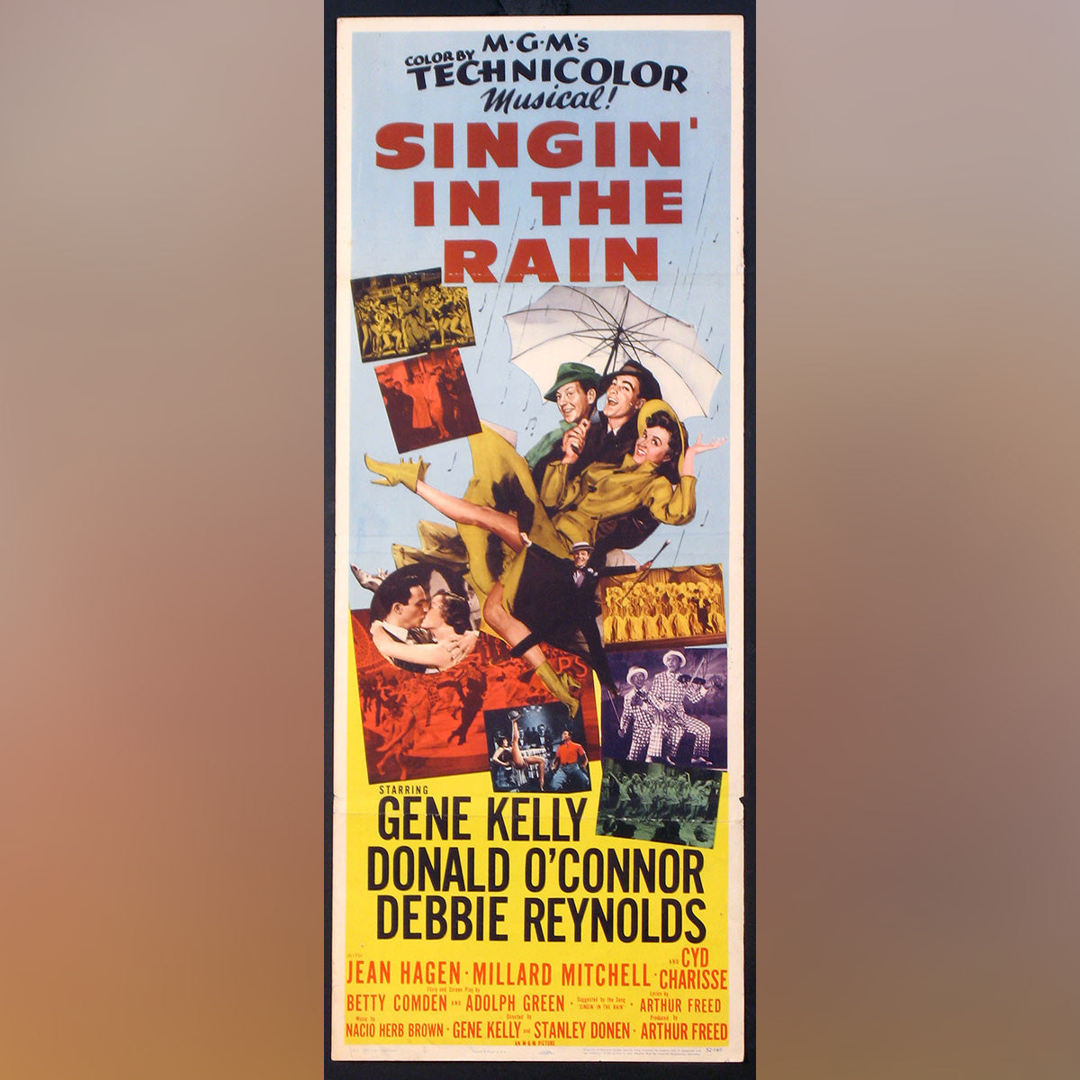 Original Movie Poster of Singin' In The Rain (1952)