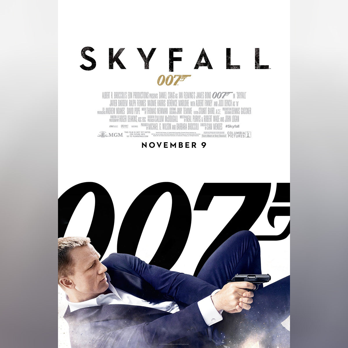 Original Movie Poster of Skyfall (2012)
