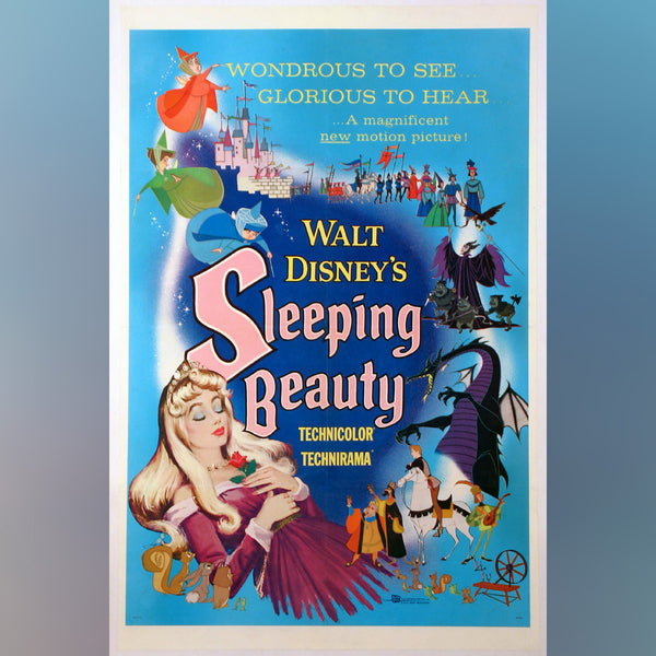 Original Movie Poster of Sleeping Beauty (1959)