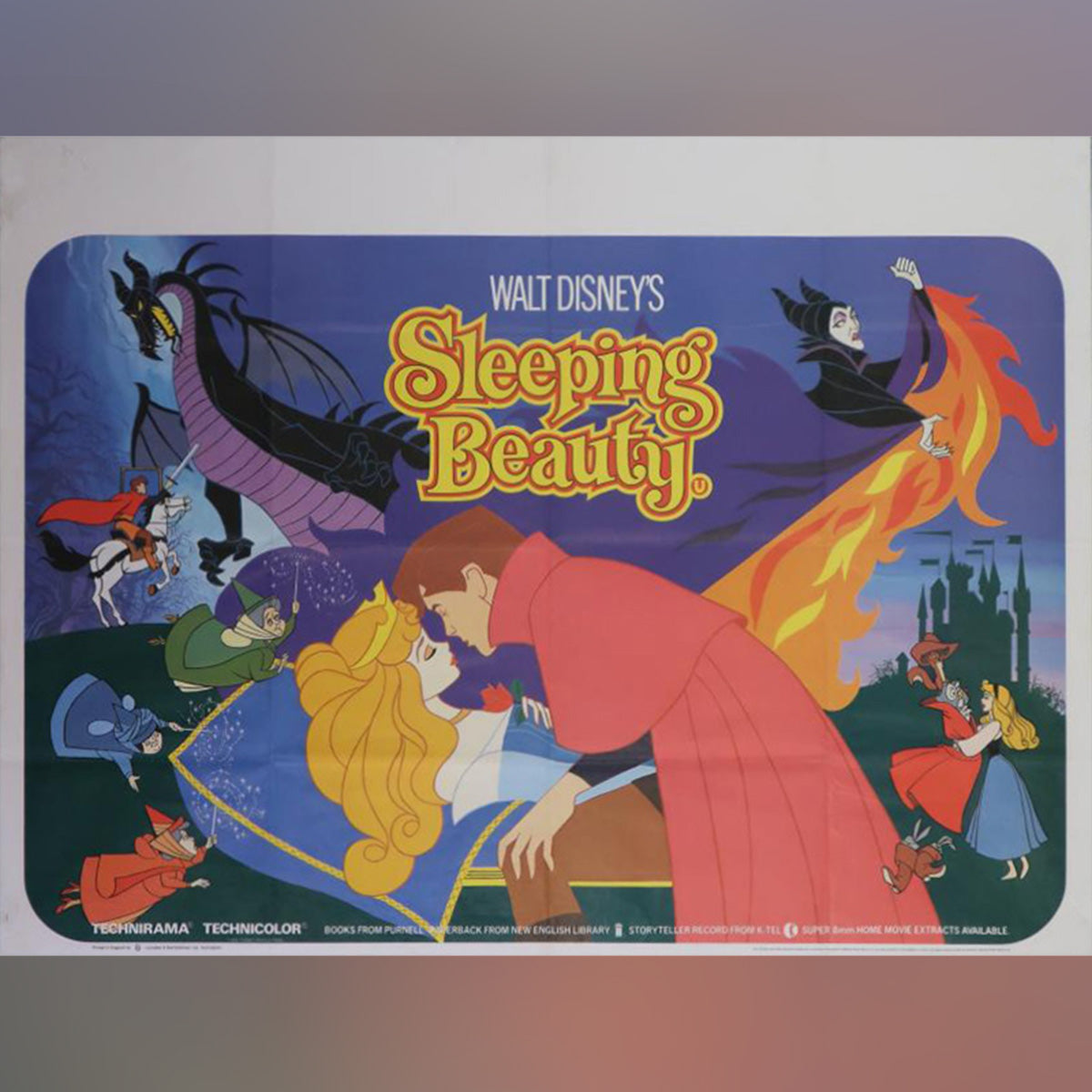 Original Movie Poster of Sleeping Beauty (1974R)