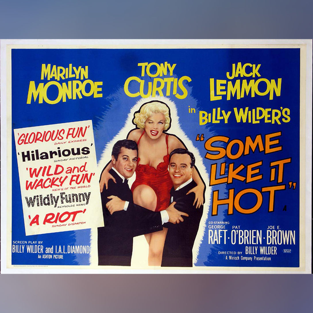 Original Movie Poster of Some Like It Hot (1959)