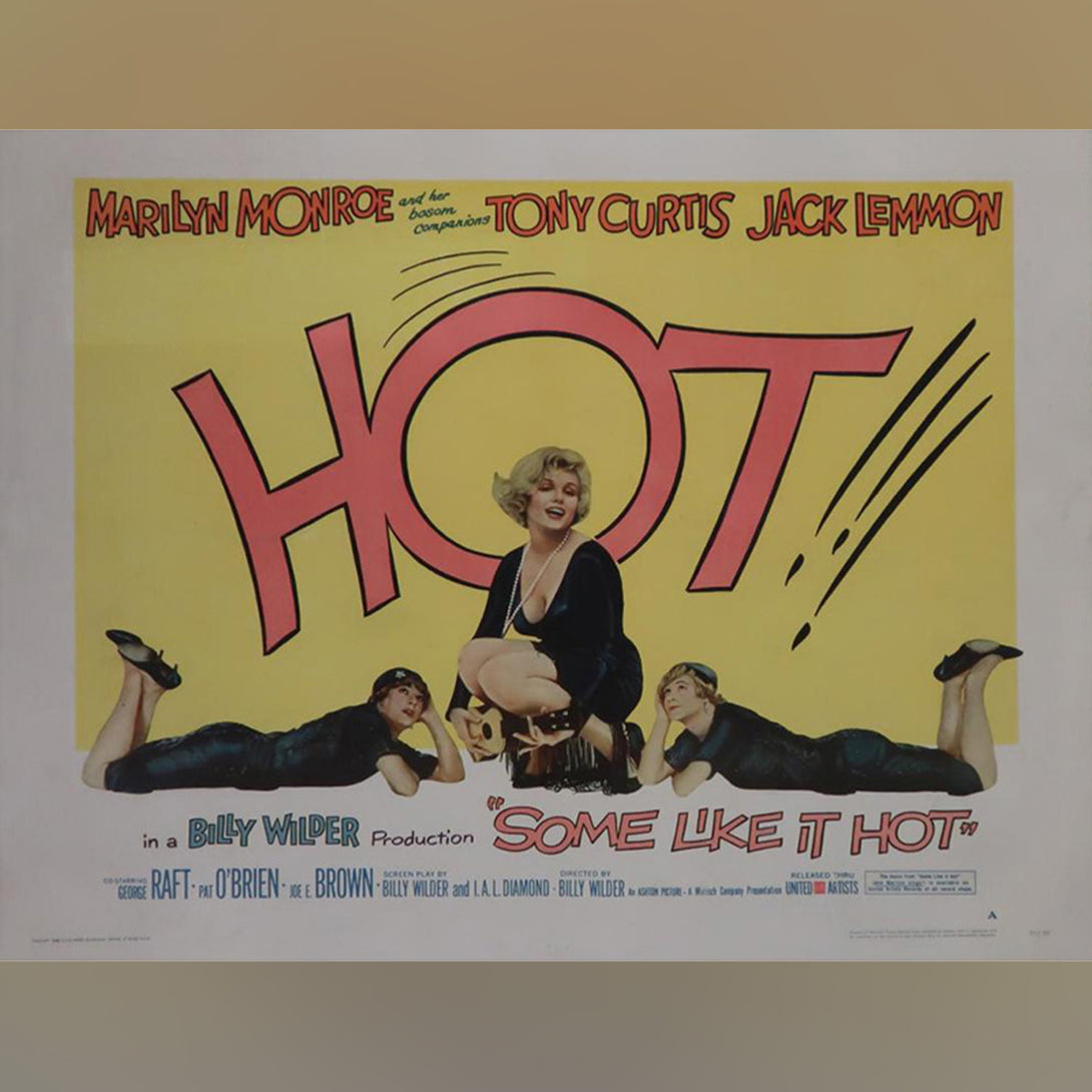 Original Movie Poster of Some Like It Hot (1959)