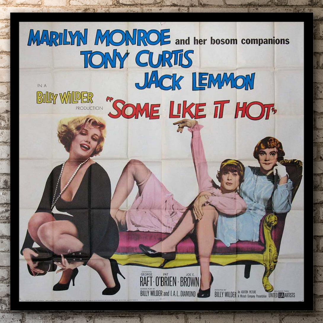 Original Movie Poster of Some Like It Hot (1959)